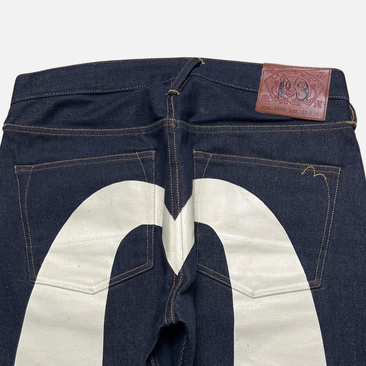 evisu ジーンズ w32 Evisu jeans Genes Tokyo Osaka W32 Japanese denim brand new