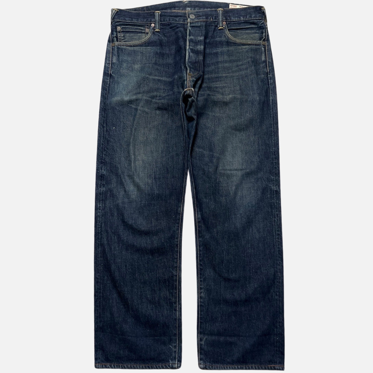 EVISU／lot5500／LIGHT BLUE／ビックペイント／ W35 Evisu Lot 5500 Light Blue Big Paint Denim Jeans W35 L35 27