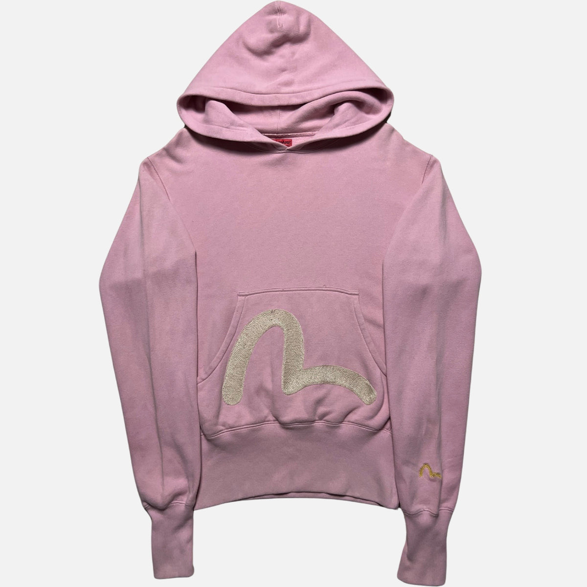 EVISU LOGO HOODIE PINK [M] – 2K DEPT.