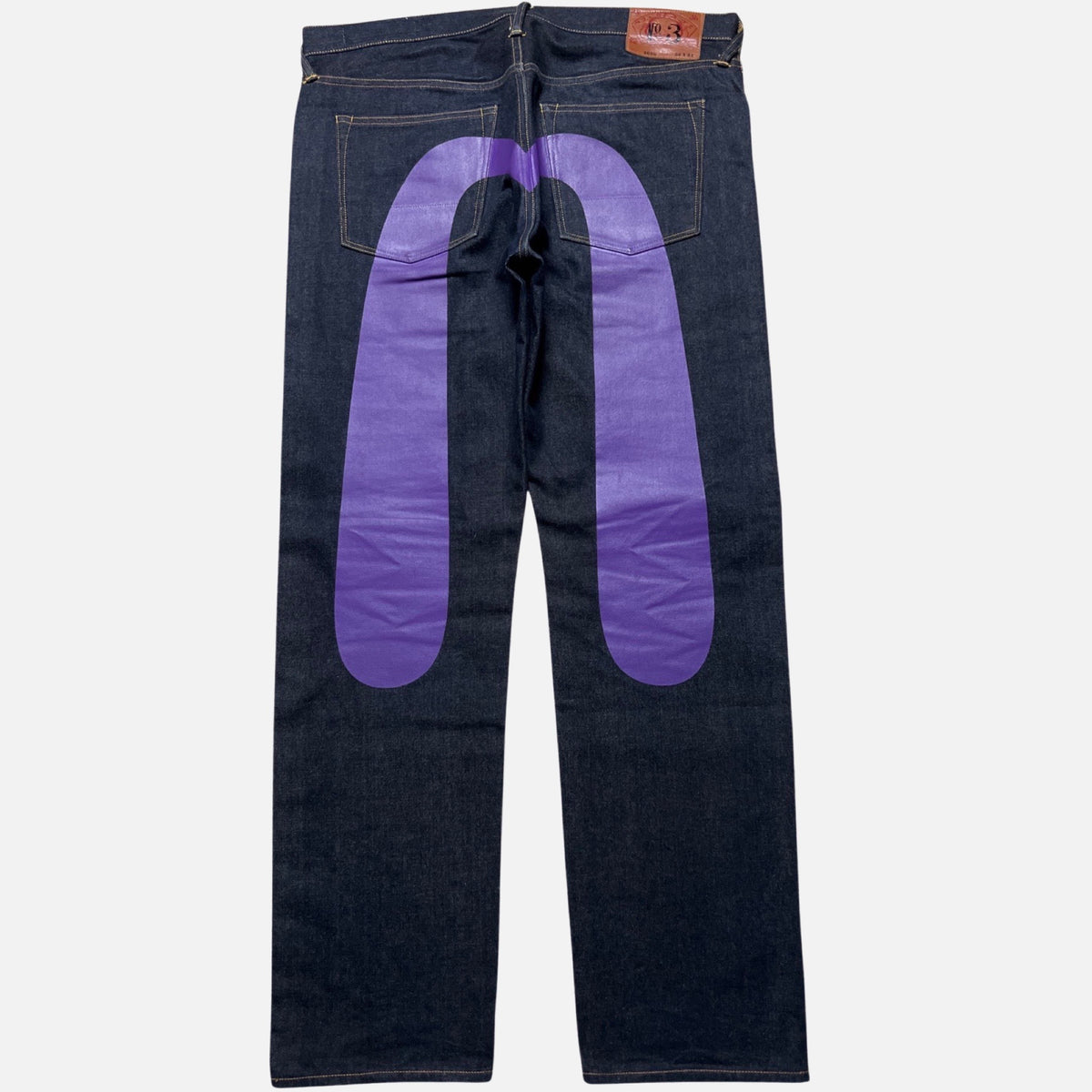 EVISU PURPLE DIAOCK DENIM [W36] – 2K DEPT.