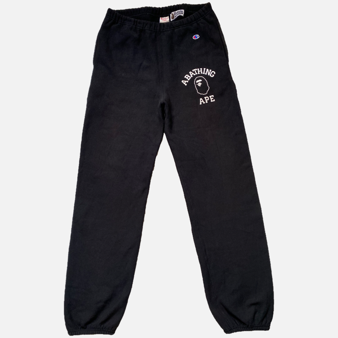 BAPE x CHAMPION SWEATPANTS XL 2K DEPT