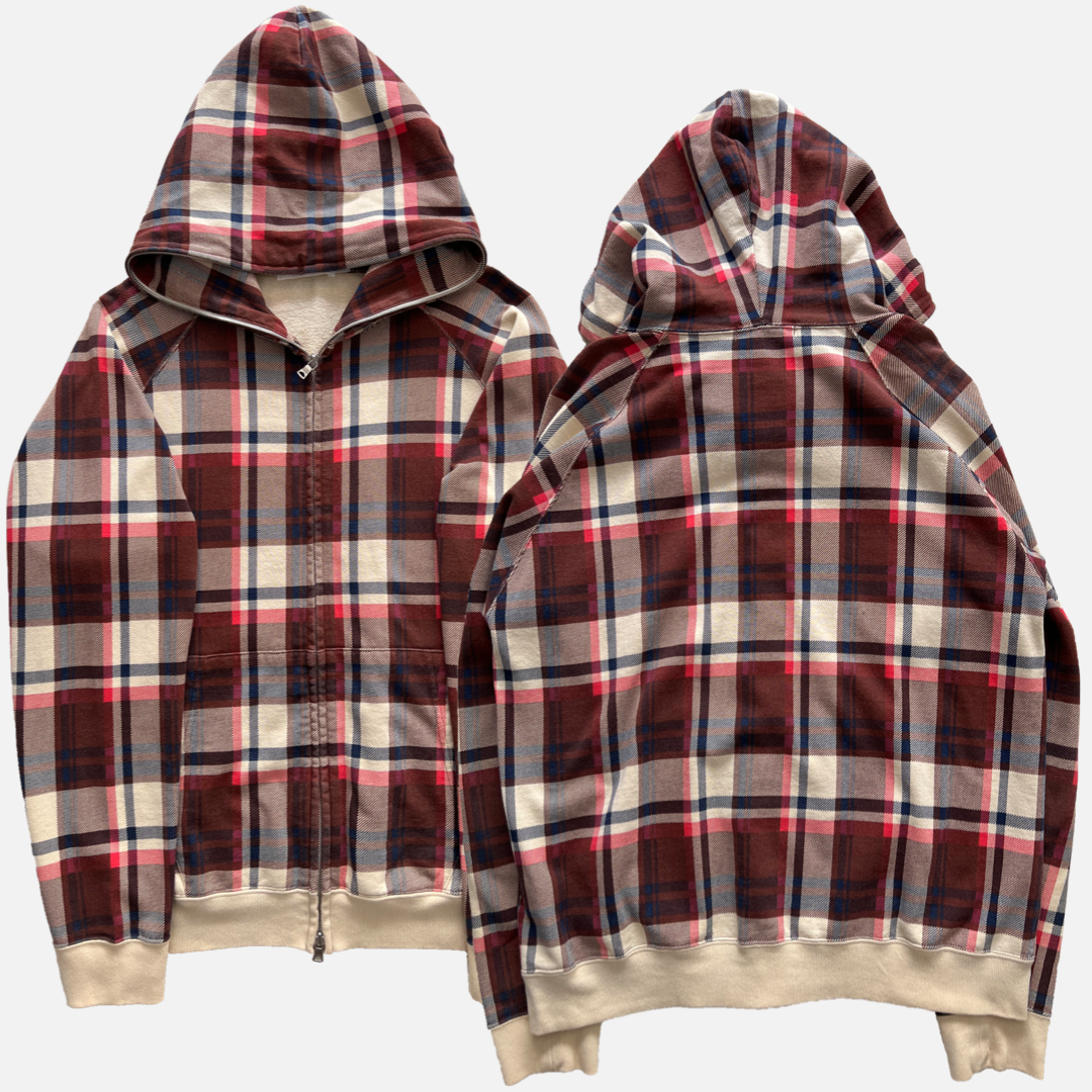 BAPE TARTAN ZIP HOODIE [M] – 2K DEPT.