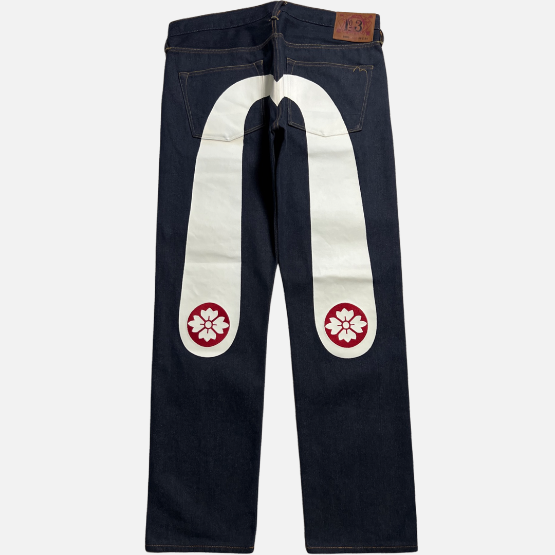 EVISU DENIM WHITE DIACOCK [W36] – 2K DEPT.