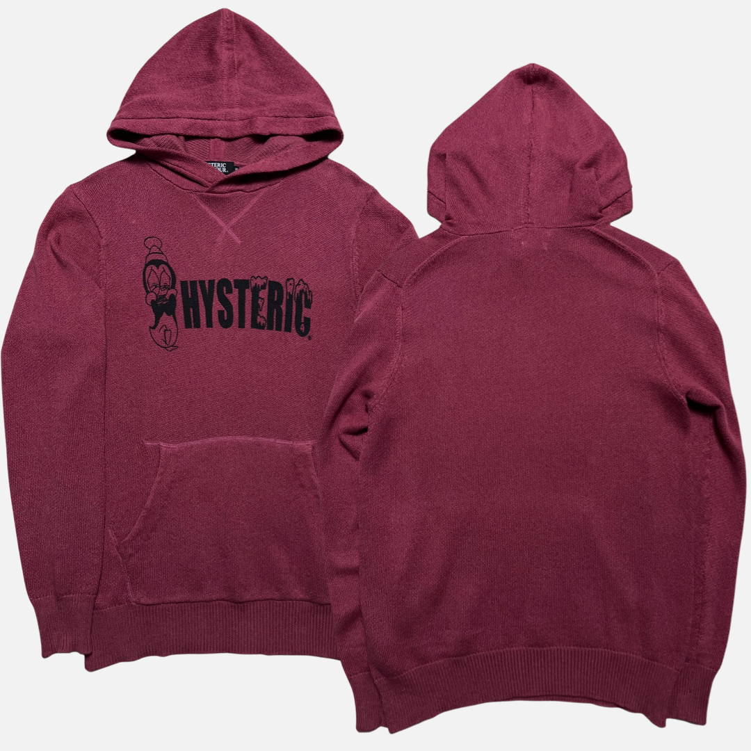 HYSTERIC GLAMOUR KNIT HOODIE [M] – 2K DEPT.