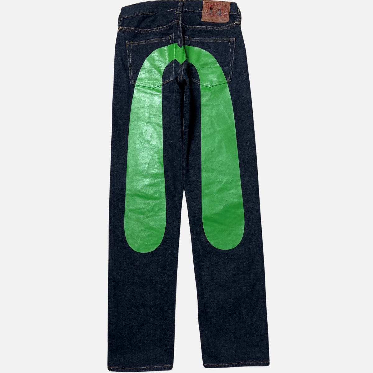 EVISU420 EVISU GREEN DIACOCK DENIM [W28] – 2K DEPT.