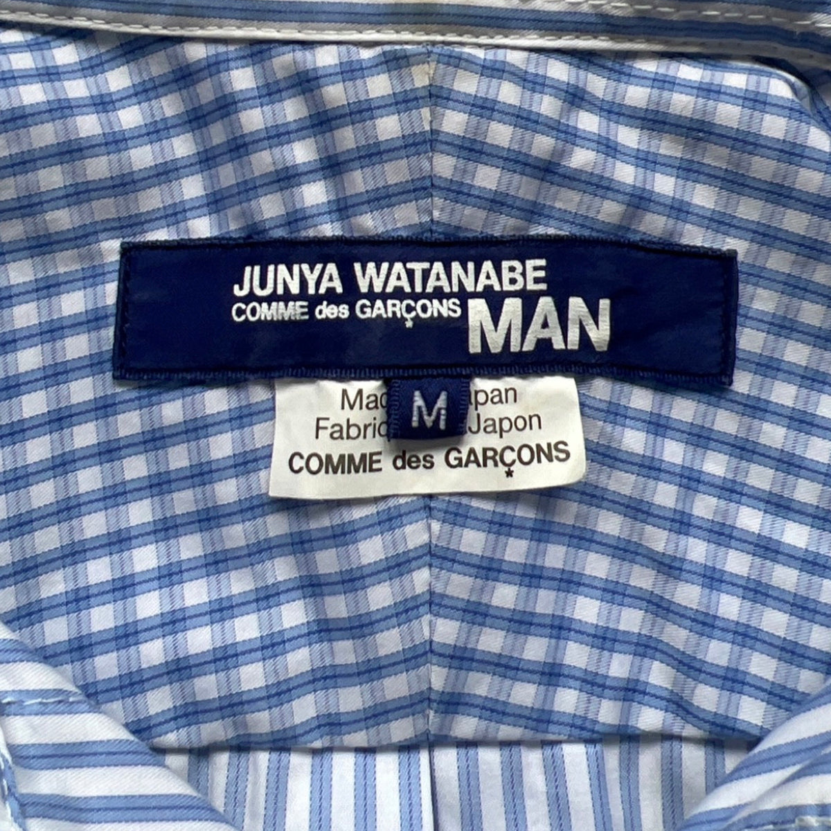 JUNYA WATANABE CDG ALPHABET SHIRT [M] – 2K DEPT.