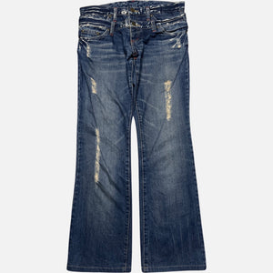 TORNADO MART DOULKE WAIST FLARES [W31]