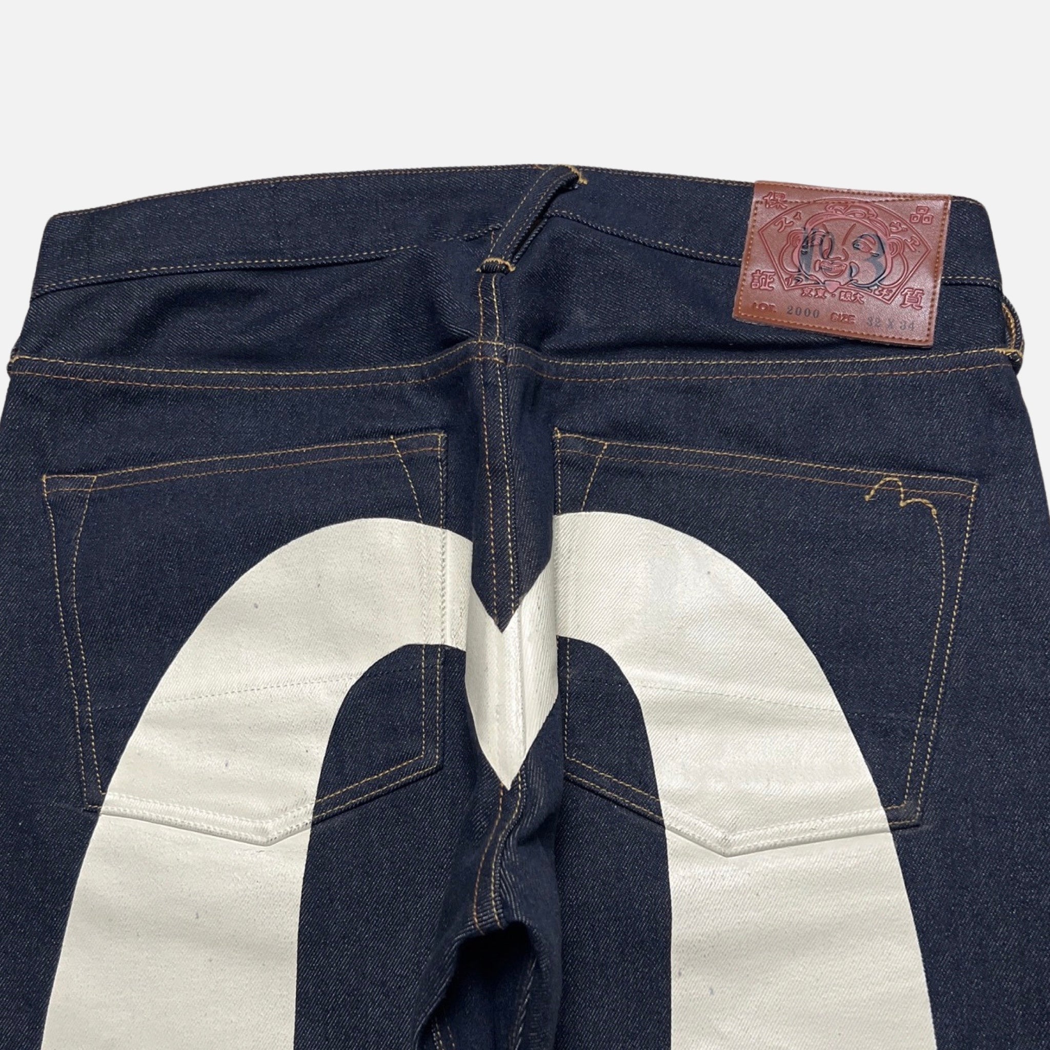 EVISU DENIM WHITE DIACOCK [W32] – 2K DEPT.