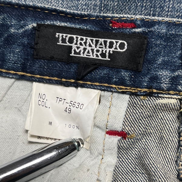 TORNADO MART DOULKE WAIST FLARES [W31]