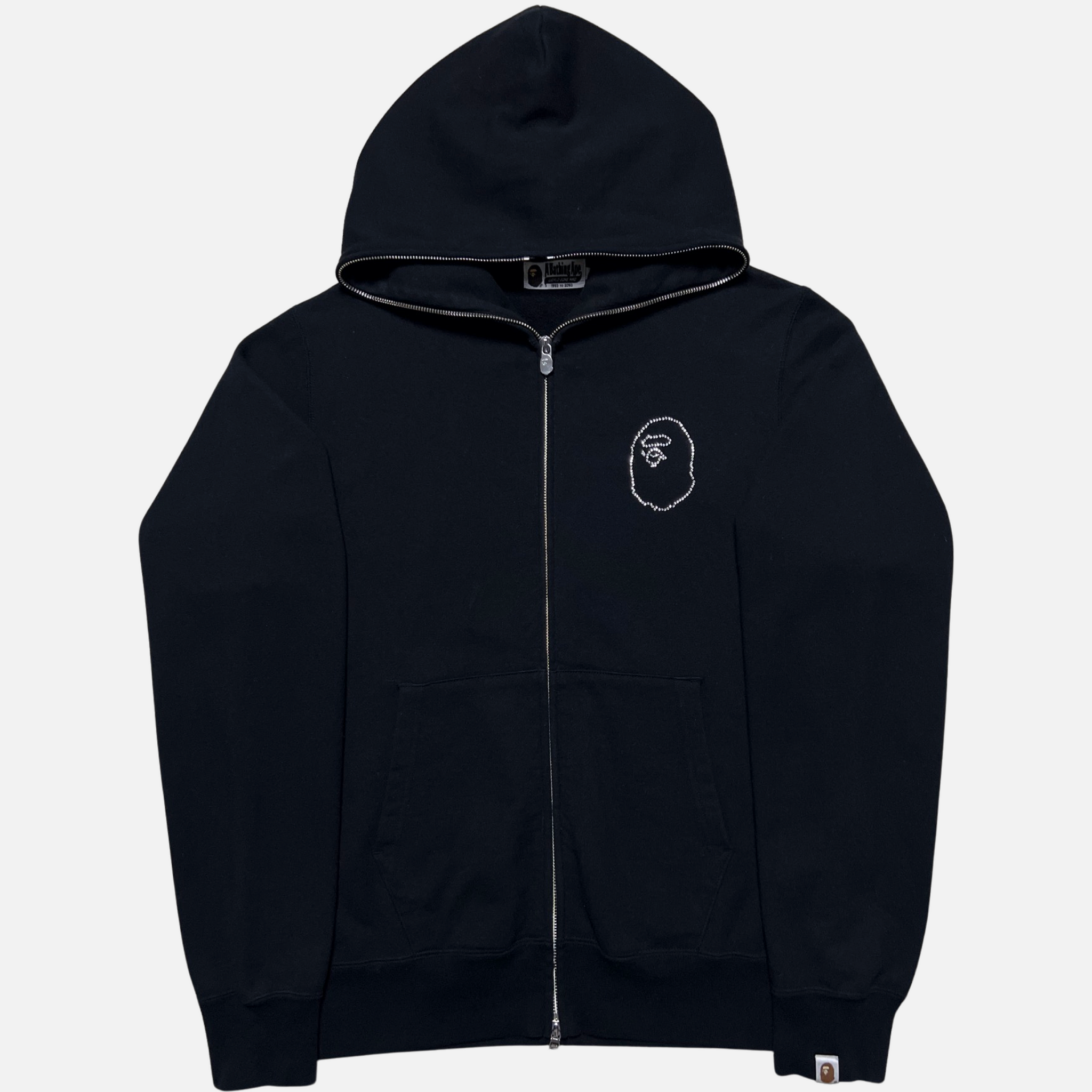 トップス APEE by A BATHING APE Rhinestone Hoodie RHINESTONE COLLEGE PULLOVER HOODIE MENS – us.bape.com
