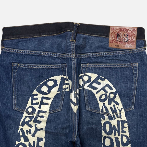 EVISU LETTERED DIACOCK DENIM [W34]