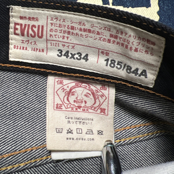 EVISU LETTERED DIACOCK DENIM [W34]