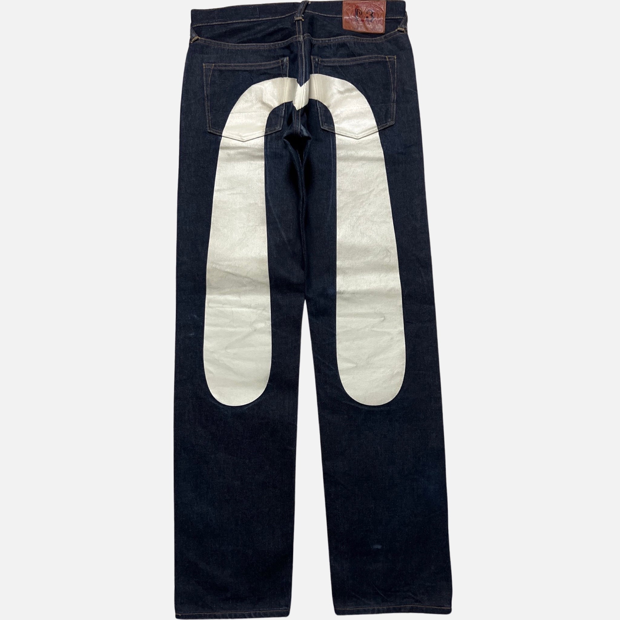 EVISU DENIM WHITE DIACOCK [W31]