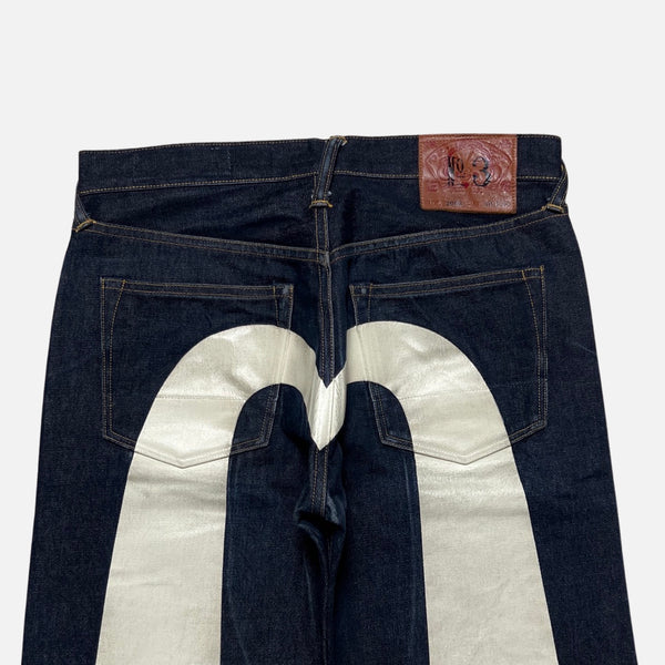 EVISU DENIM WHITE DIACOCK [W31]