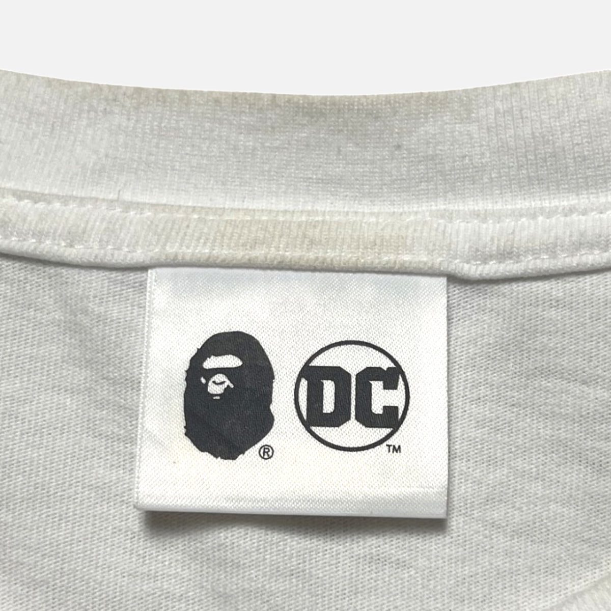 BAPE x DC Superman Relaxed Tee White