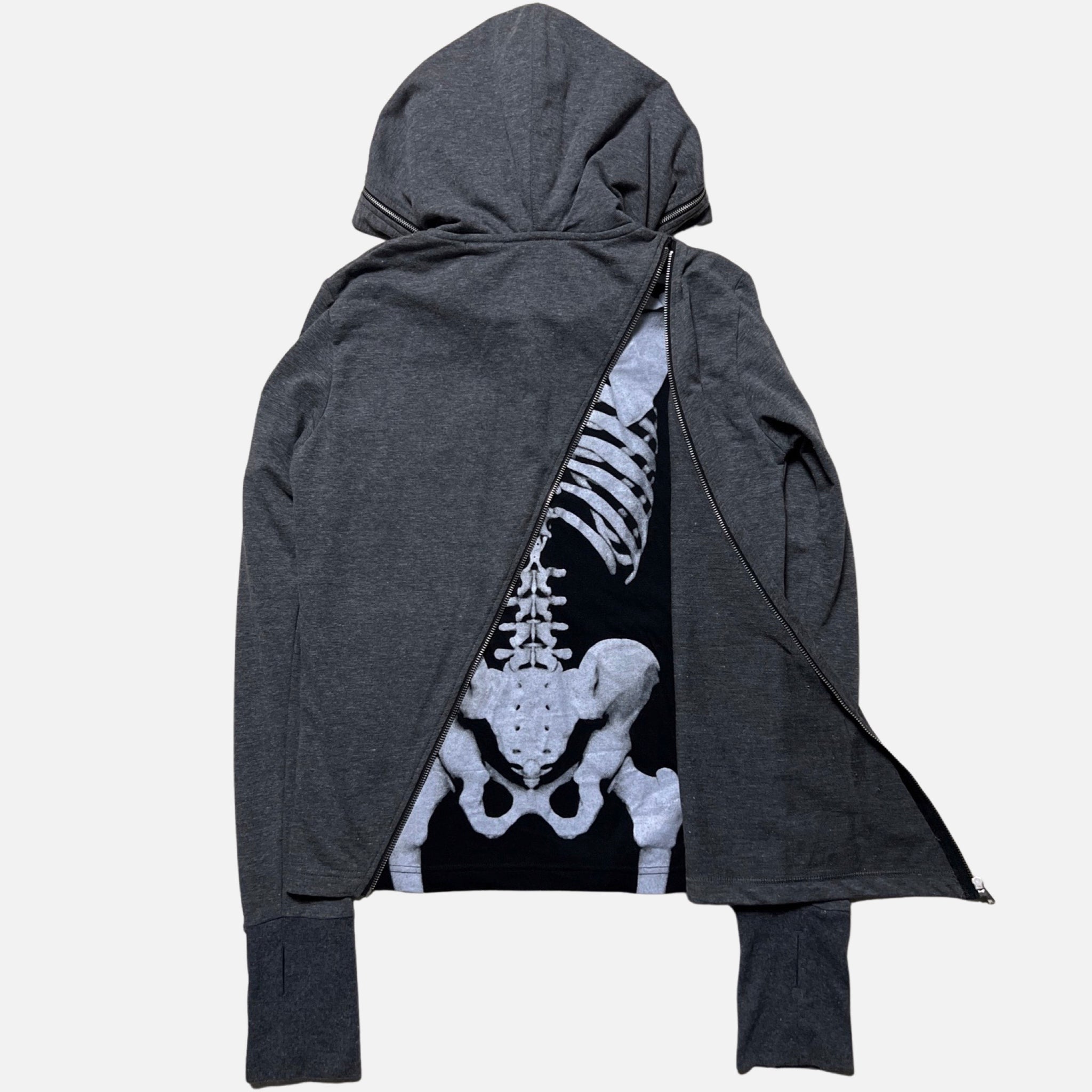 Skeleton Hoodie PPFM Archive y2k パンク 平成 PPFM SKELETON HOODIE [L] – 2K DEPT.