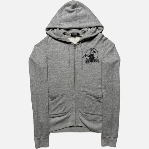 HYSTERIC GLAMOUR GREY HOODIE [M]