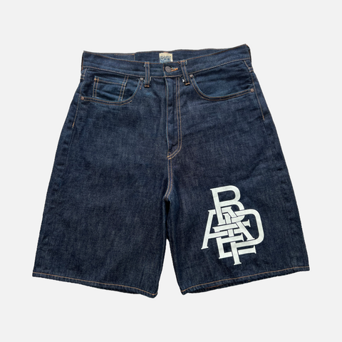 BAPE BUSYWORKS DENIM SHORTS [W32]