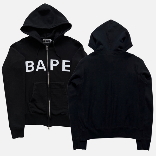 BAPE SPELL OUT HOODIE [M]