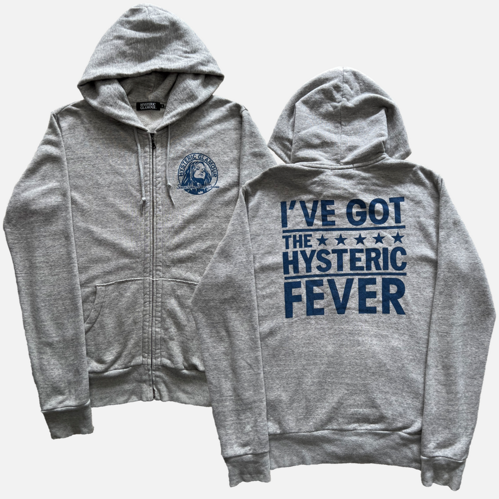 HYSTERIC GLAMOUR GREY HOODIE [L] – 2K DEPT.