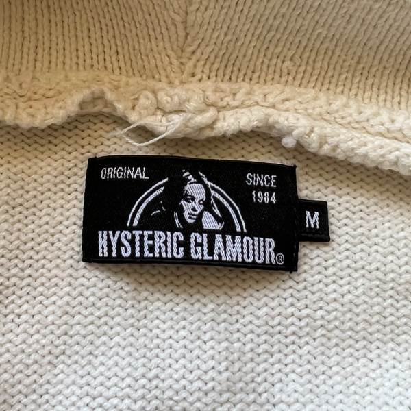 HYSTERIC GLAMOUR KNIT HOODIE [L]