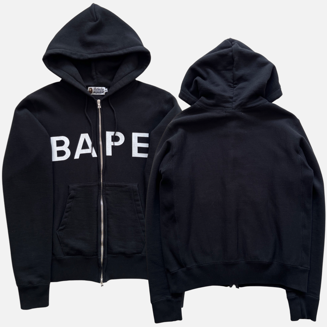BAPE SPELL OUT HOODIE [M]