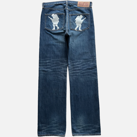 BAPE FOOT SOLDIER DENIM [W32]