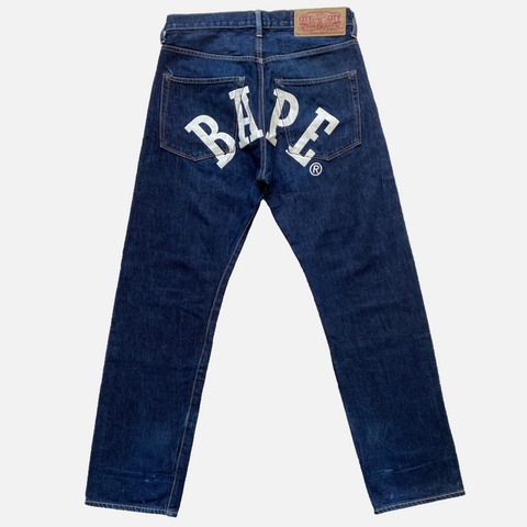 BAPE DENIM BACKPRINT [W31]