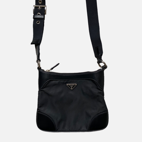 PRADA MESSENGER BAG BLACK