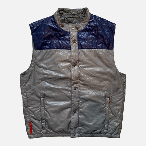 PRADA AW08 BODYWARMER/VEST [L]