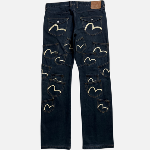 EVISU MULTI-POCKET DENIM [W38]