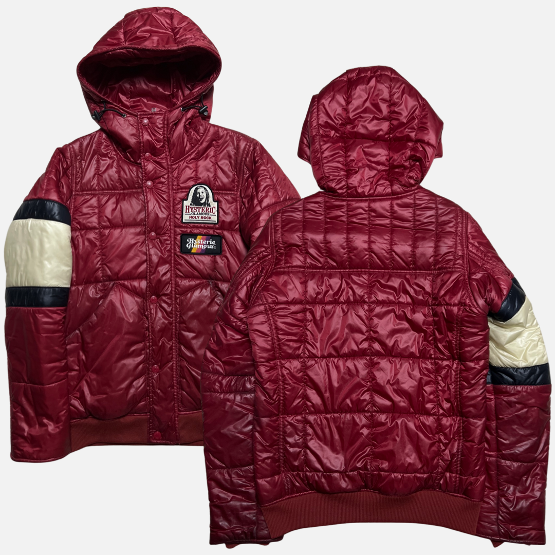 Pre-owned] Hysteric Glamour PrimaLoft Leather Switched Down