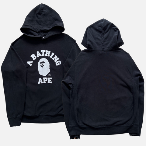 BAPE SWAROVSKI LOGO HOODIE [L]