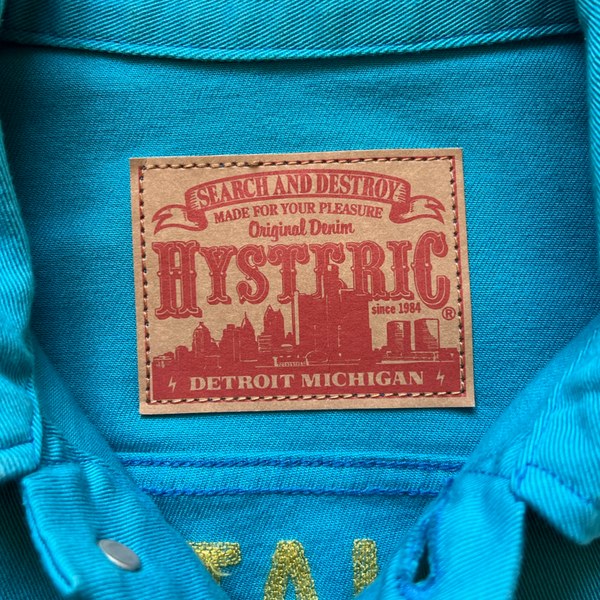 HYSTERIC GLAMOUR VEST BABY BLUE [L]