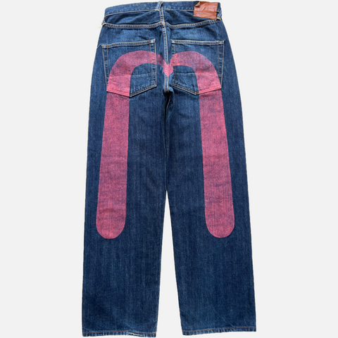 EVISU DENIM PINK DIACOCK [W30]