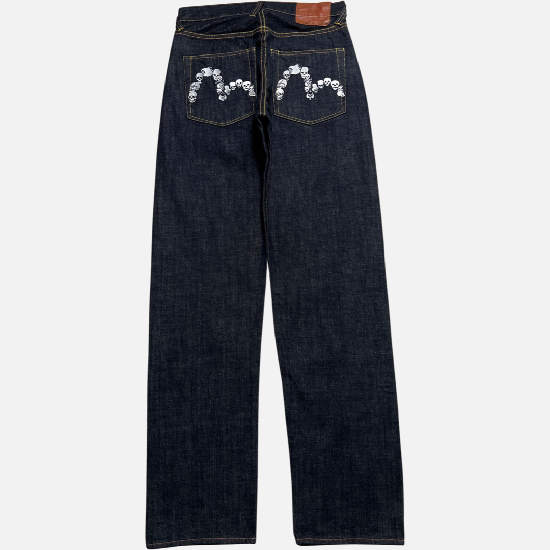 EVISU 2000 W29 ジーンズ EVISU DENIM SKULL LOGO [W29] – 2K DEPT.