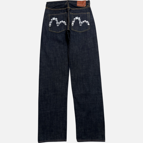 EVISU DENIM SKULL LOGO [W29]