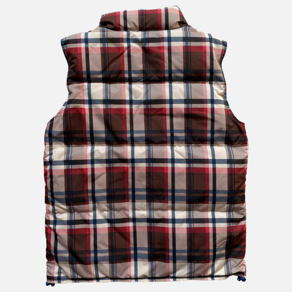 BAPE TARTAN BODYWARMER/VEST [S]