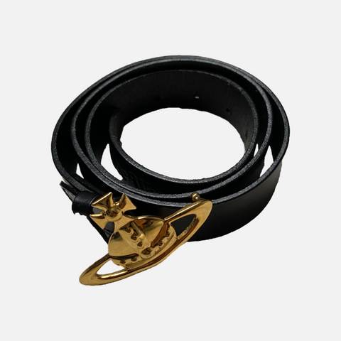 VIVIENNE WESTWOOD GOLD ORB BELT