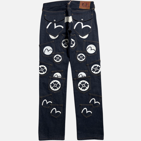 EVISU DENIM MULTI-POCKET DENIM [W31]