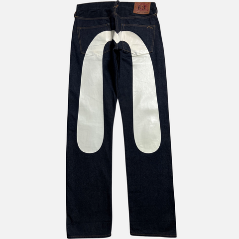 EVISU DENIM WHITE DIACOCK [W32]