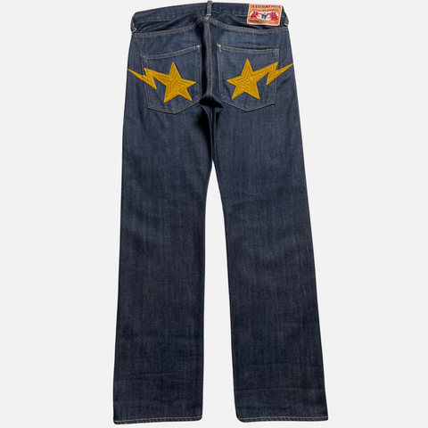 BAPE STA DENIM YELLOW [W30]