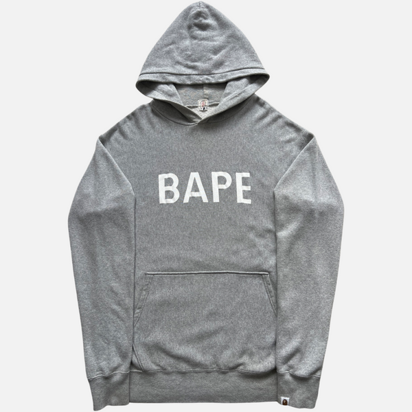 BAPE SPELL OUT HOODIE [XL]