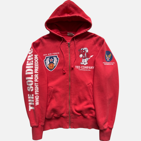 TED COMPANY HOODIE RED [S]