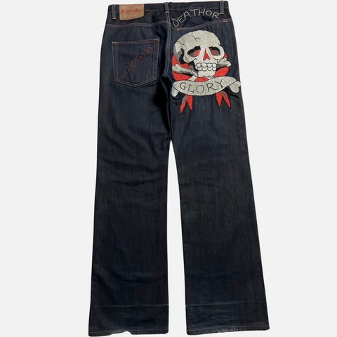 ED HARDY D.O. GLORY DENIM [W36]