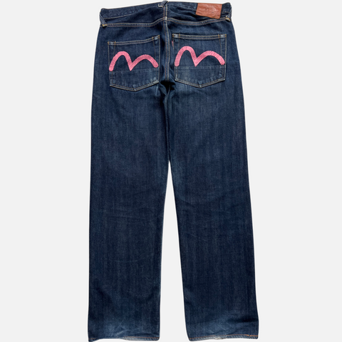 EVISU DENIM PINK LOGO [W32]