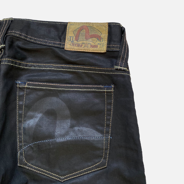 EVISU X PUMA WAXED DENIM [W34]