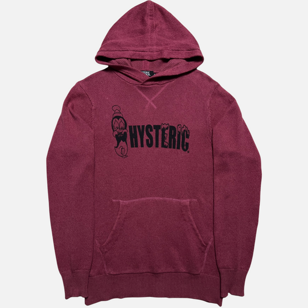 HYSTERIC GLAMOUR KNIT HOODIE [M]
