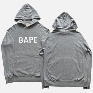 BAPE SPELL OUT HOODIE [XL]