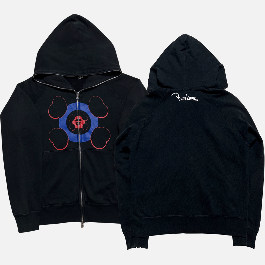BAPE X KAWS HOODIE S 2K DEPT